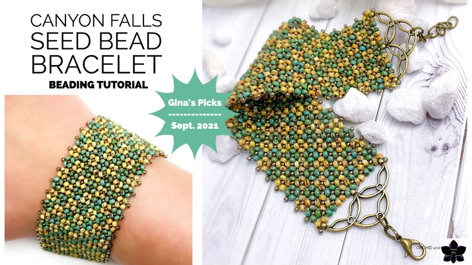 Beading Pattern - Crystal Rondelle and Bicone Bead Tennis Bracelet - 3x2mm,  8x6mm, 4mm Bicone, 11/0 Seed Beads, Beaded Bracelet, Tutorial